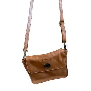 The Wanderers Travel Co “PUGLIA CROSSBODY” Tan